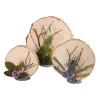 Wooden circular decorative ornaments, other decorative ornaments, Nordic-style home desktop decorations Item Picture